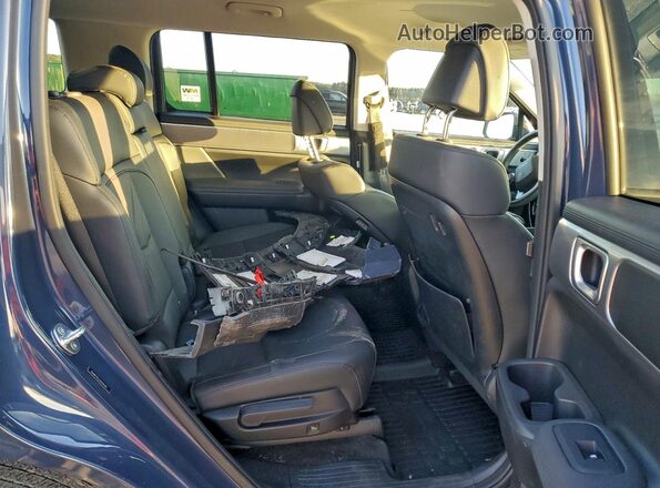 5NMP24GL1SH116584 2025 HYUNDAI SANTA Синий Вид задних сидений