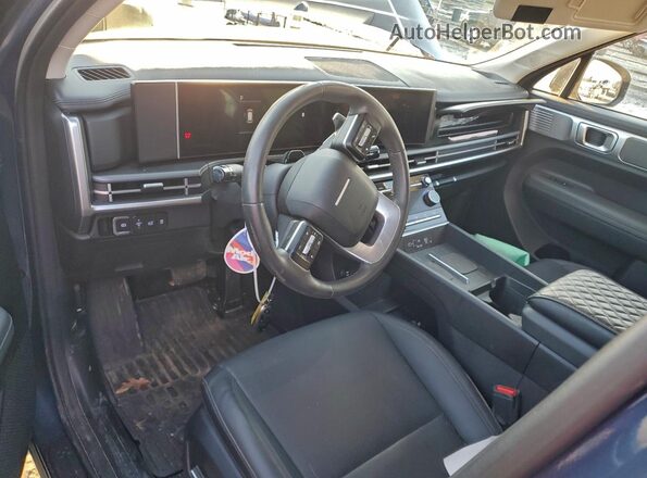 5NMP24GL1SH116584 2025 HYUNDAI SANTA Синий Вид панели приборов