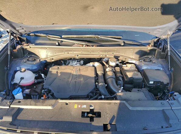 5NMP24GL1SH116584 2025 HYUNDAI SANTA Синий Вид задней части салона
