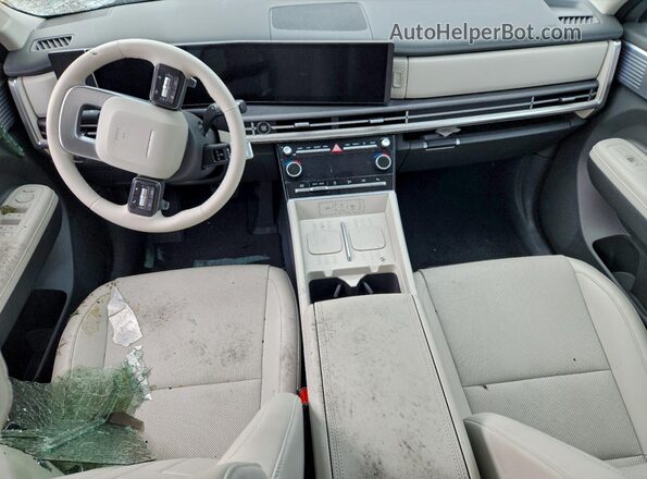 5NMP24GL5SH090278 2025 HYUNDAI SANTA Silver Առջևի վահանակի տեսք