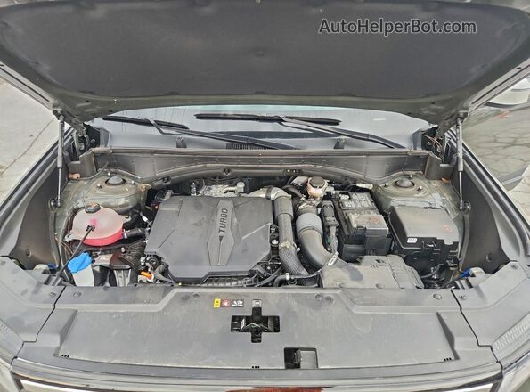 5NMP24GL8SH081378 2025 HYUNDAI SANTA Green Vista del compartimento del motor