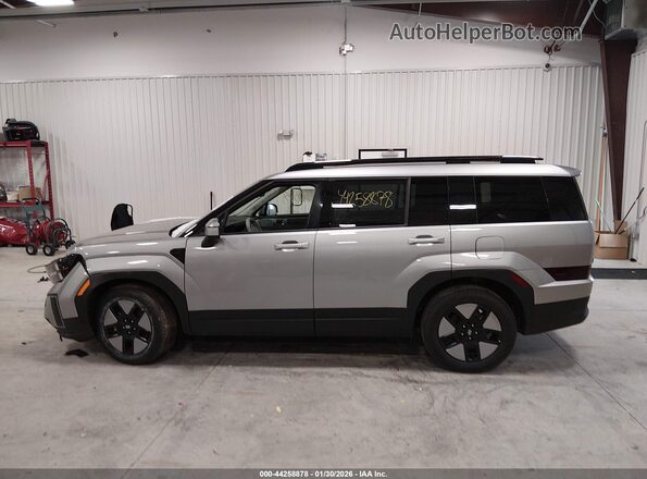 5NMP2DG1XRH007758 2024 HYUNDAI SANTA FE HYBRID Silver Vista interior trasera