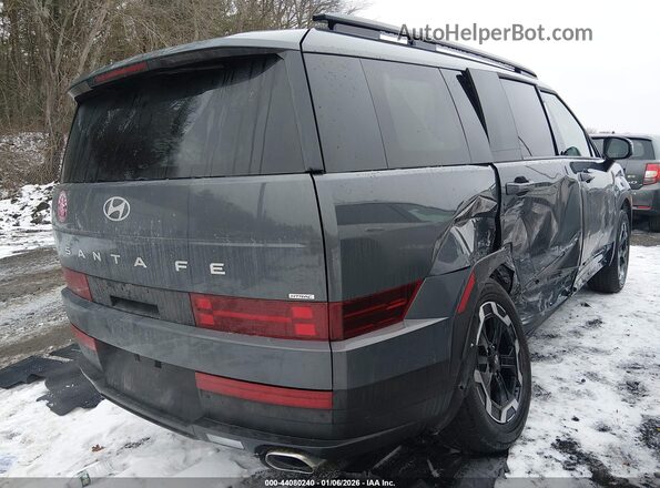 5NMP2DGL1RH056994 2024 HYUNDAI SANTA FE Gray Rear right