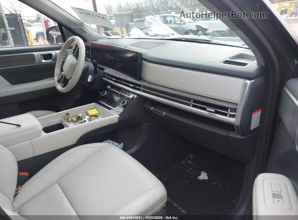 5NMP3DG13RH000552 2024 HYUNDAI SANTA FE HYBRID Green Vista interior delantera