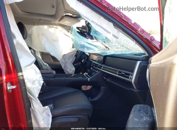 5NMP3DGL3RH028501 2024 HYUNDAI SANTA FE Maroon Սալոնի դիմացի տեսք