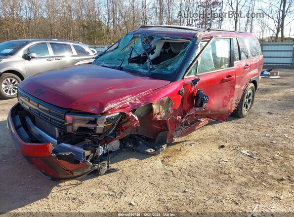 5NMP3DGL3RH028501 2024 HYUNDAI SANTA FE Maroon Դիմացի տեսք