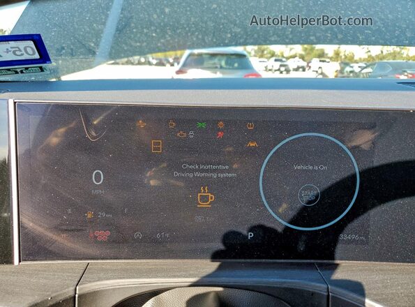 5NMP44GL0RH037623 2024 HYUNDAI SANTA Black Vista del cuadro de instrumentos