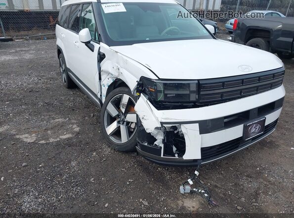 5NMP4DGL4RH032490 2024 HYUNDAI SANTA FE White წინა ხედი