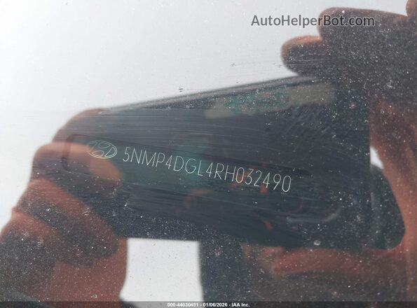 5NMP4DGL4RH032490 2024 HYUNDAI SANTA FE White ძრავის განყოფილების ხედი