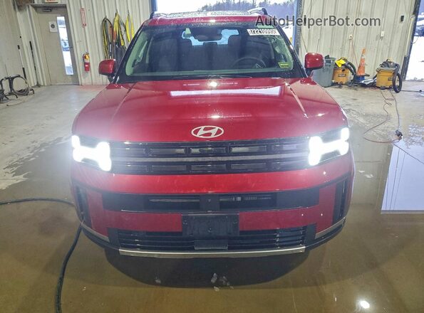 5NMP4DGL6SH140843 2025 HYUNDAI SANTA Красный Вид спереди