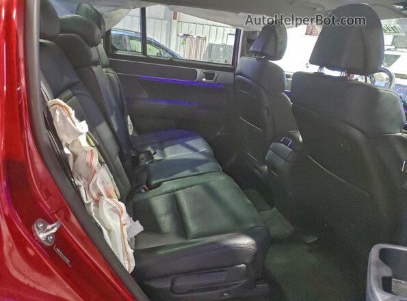 5NMP4DGL6SH140843 2025 HYUNDAI SANTA Красный Вид задней части салона