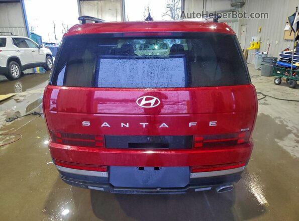 5NMP4DGL6SH140843 2025 HYUNDAI SANTA Красный Вид сзади