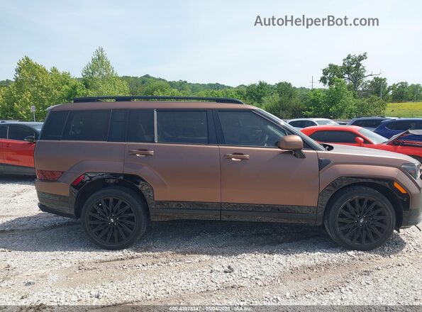 5NMP54GL2RH061130 2024 HYUNDAI SANTA FE CALLIGRAPHY Brown Սալոնի հետևի տեսք