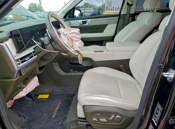 5NMP54GL7RH043450 2024 HYUNDAI SANTA FE CALLIGRAPHY Black Front interior view