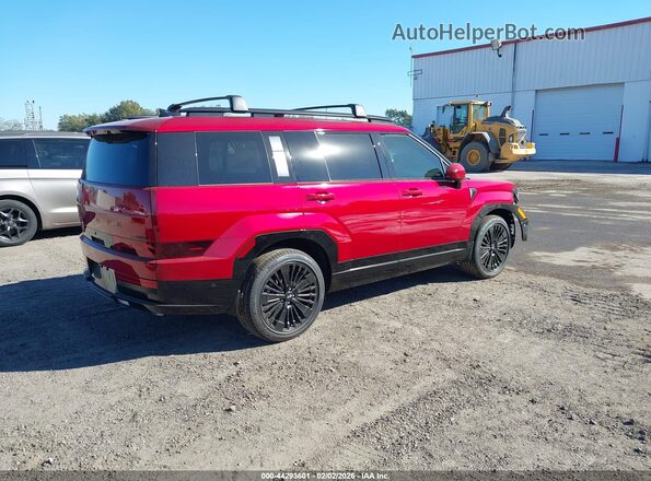 5NMP5DG10TH100867 2026 HYUNDAI SANTA FE HYBRID Красный Задняя правая четверть