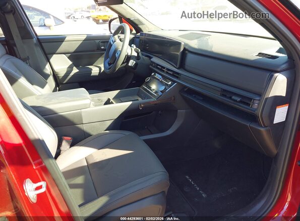 5NMP5DG10TH100867 2026 HYUNDAI SANTA FE HYBRID Красный Вид салона спереди