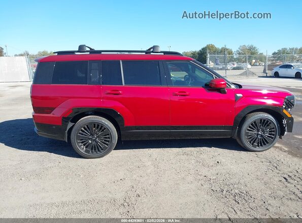 5NMP5DG10TH100867 2026 HYUNDAI SANTA FE HYBRID Красный Панорамный вид салона 360°