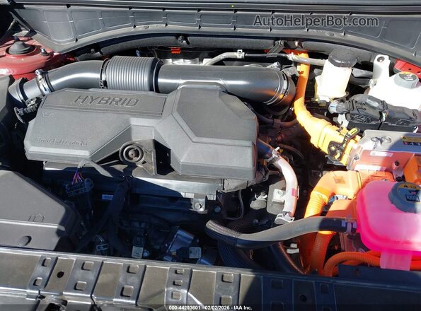 5NMP5DG10TH100867 2026 HYUNDAI SANTA FE HYBRID Красный Вид сзади