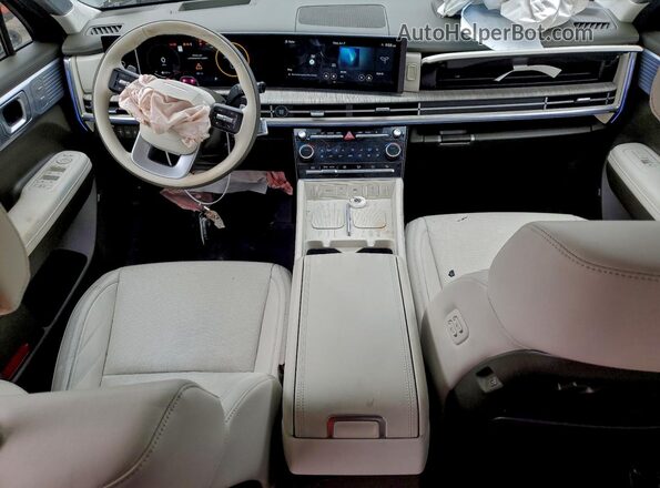 5NMP5DG11SH021934 2025 HYUNDAI SANTA FE CALLIGRAPHY Зеленый Вид панели приборов