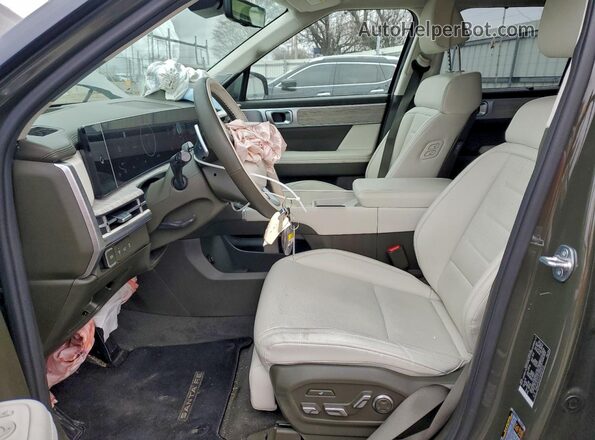5NMP5DG11SH021934 2025 HYUNDAI SANTA FE CALLIGRAPHY Зеленый Вид салона спереди