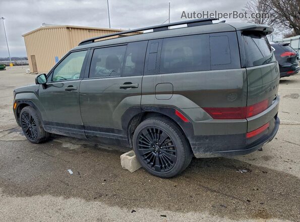 5NMP5DG11SH021934 2025 HYUNDAI SANTA FE CALLIGRAPHY Зеленый Задняя левая четверть
