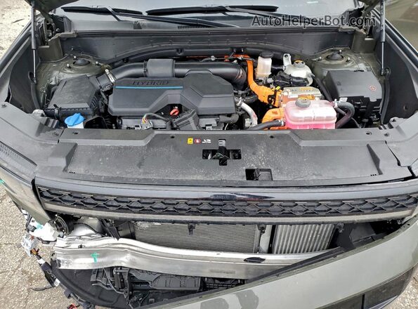 5NMP5DG11SH021934 2025 HYUNDAI SANTA FE CALLIGRAPHY Зеленый Вид подкапотного пространства