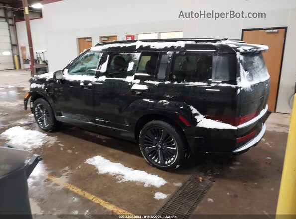 5NMP5DG12RH003937 2024 HYUNDAI SANTA FE HYBRID Black Задня ліва чверть