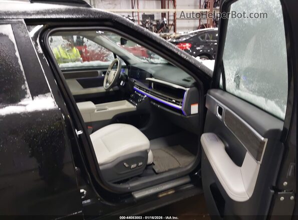 5NMP5DG12RH003937 2024 HYUNDAI SANTA FE HYBRID Black Вид салону спереду