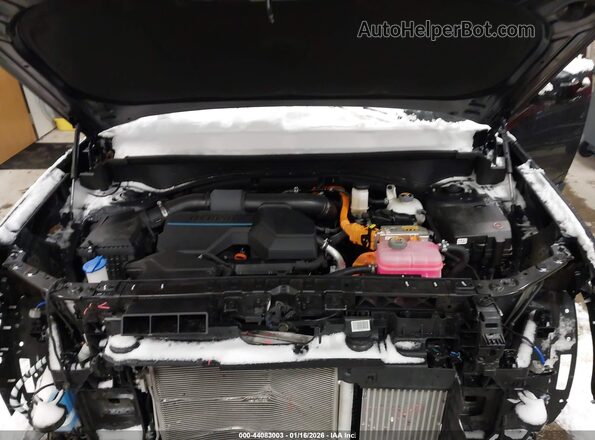 5NMP5DG12RH003937 2024 HYUNDAI SANTA FE HYBRID Black Вид ззаду