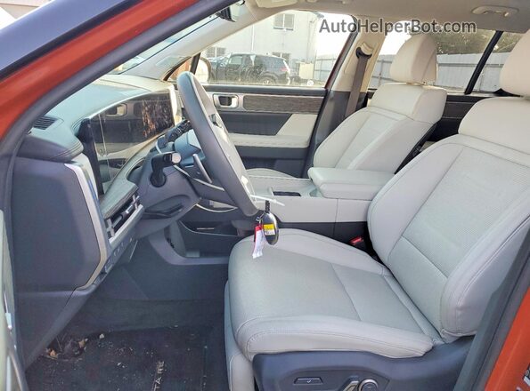 5NMP5DGL1RH051365 2024 HYUNDAI SANTA FE CALLIGRAPHY Orange Front interior view
