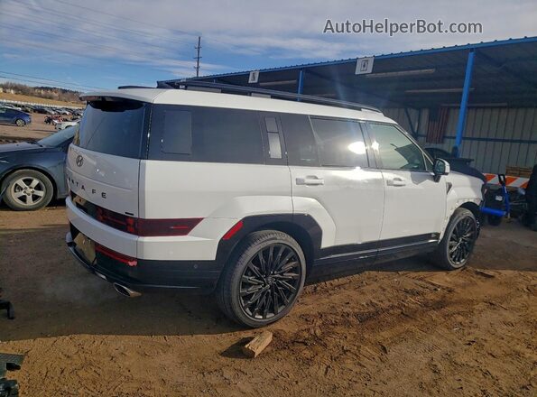 5NMP5DGL1RH063807 2024 HYUNDAI SANTA FE CALLIGRAPHY White Задня права чверть
