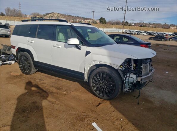 5NMP5DGL1RH063807 2024 HYUNDAI SANTA FE CALLIGRAPHY White Передня права чверть