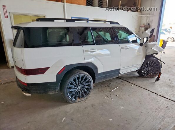 5NMP5DGL9SH080389 2024 HYUNDAI SANTA FE CALLIGRAPHY White უკანა მარჯვენა