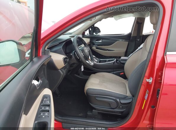 5NMS14AJ0MH309591 2021 HYUNDAI SANTA FE Красный 