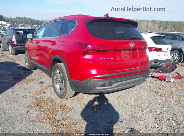 5NMS14AJ3NH402882 2022 HYUNDAI SANTA FE Red Задня ліва чверть