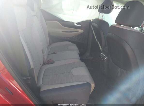 5NMS14AJ3NH402882 2022 HYUNDAI SANTA FE Red Вид наклейки з VIN-кодом