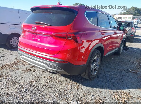 5NMS14AJ3NH402882 2022 HYUNDAI SANTA FE Red Задня права чверть