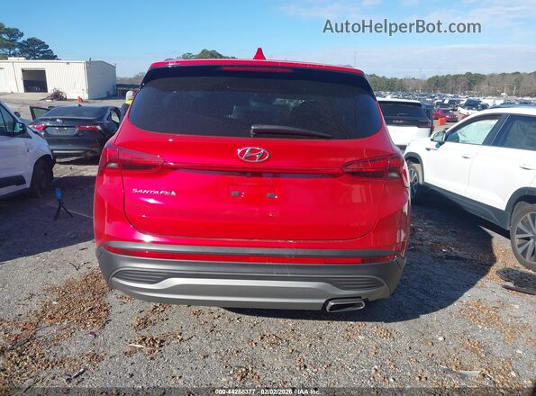 5NMS14AJ3NH402882 2022 HYUNDAI SANTA FE Red 