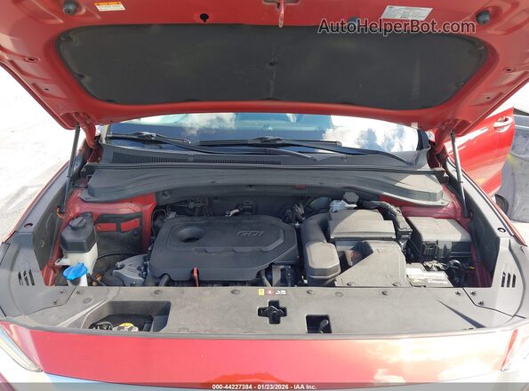 5NMS23AD3LH168015 2020 HYUNDAI SANTA FE Orange Հետևի տեսք