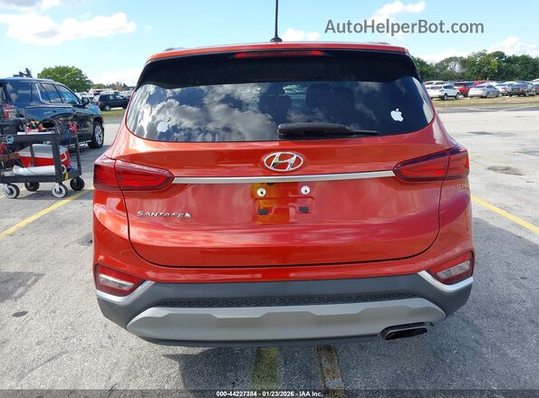 5NMS23AD3LH168015 2020 HYUNDAI SANTA FE Orange 