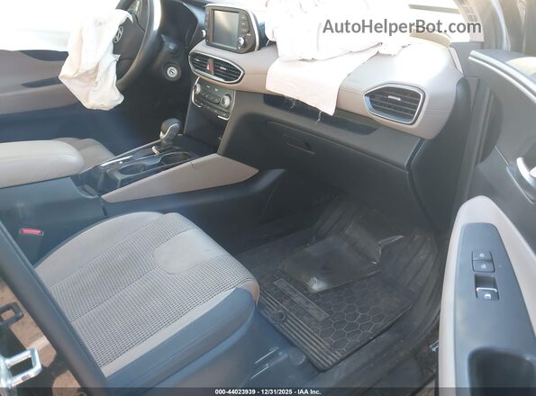 5NMS23AD8LH221727 2020 HYUNDAI SANTA FE Black Սալոնի դիմացի տեսք