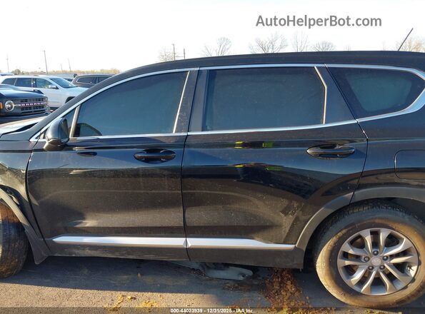 5NMS23AD8LH221727 2020 HYUNDAI SANTA FE Black Սալոնի հետևի տեսք