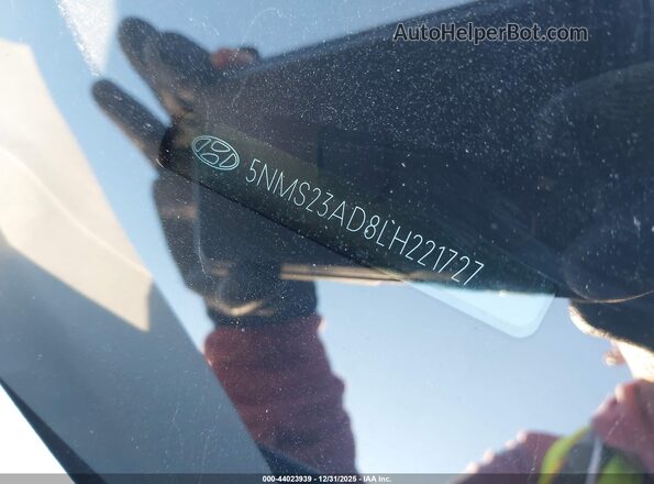 5NMS23AD8LH221727 2020 HYUNDAI SANTA FE Black Շարժիչի բաժամունքի տեսք