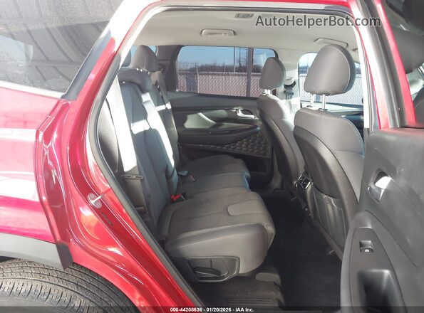 5NMS24AJ6PH569608 2023 HYUNDAI SANTA FE Red Vista de la etiqueta del VIN