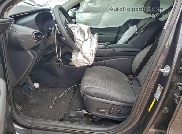 5NMS24AJ7MH332315 2021 HYUNDAI SANTA Серый Вид салона спереди