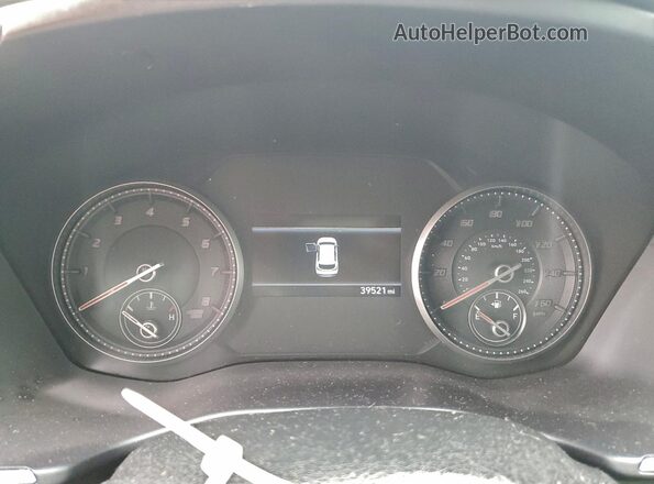 5NMS24AJ7MH332315 2021 HYUNDAI SANTA Серый Вид щитка приборов