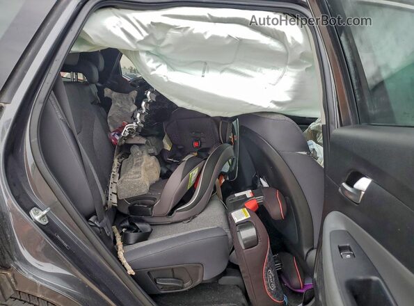 5NMS24AJ7MH332315 2021 HYUNDAI SANTA Серый Вид задних сидений