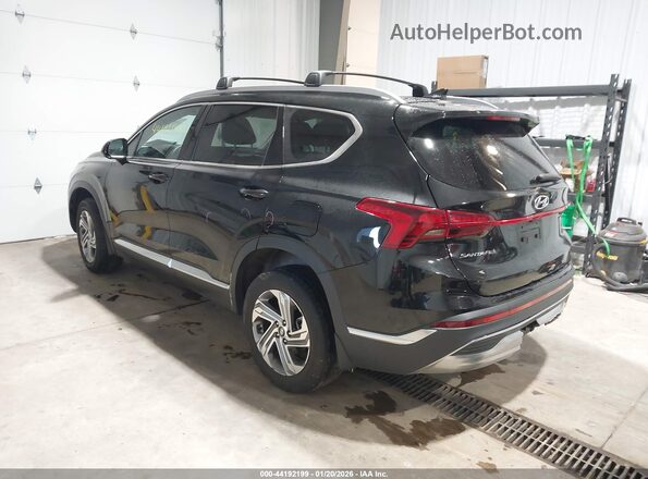 5NMS2DAJ1NH460101 2022 HYUNDAI SANTA FE Black Задня ліва чверть