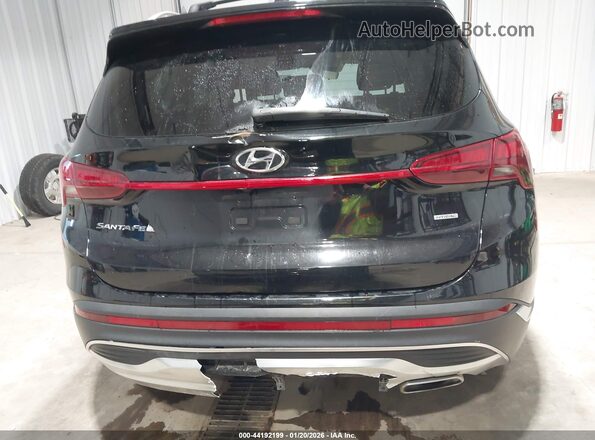 5NMS2DAJ1NH460101 2022 HYUNDAI SANTA FE Black Вид спереду