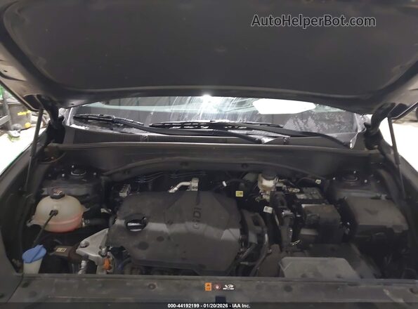 5NMS2DAJ1NH460101 2022 HYUNDAI SANTA FE Black Вид ззаду